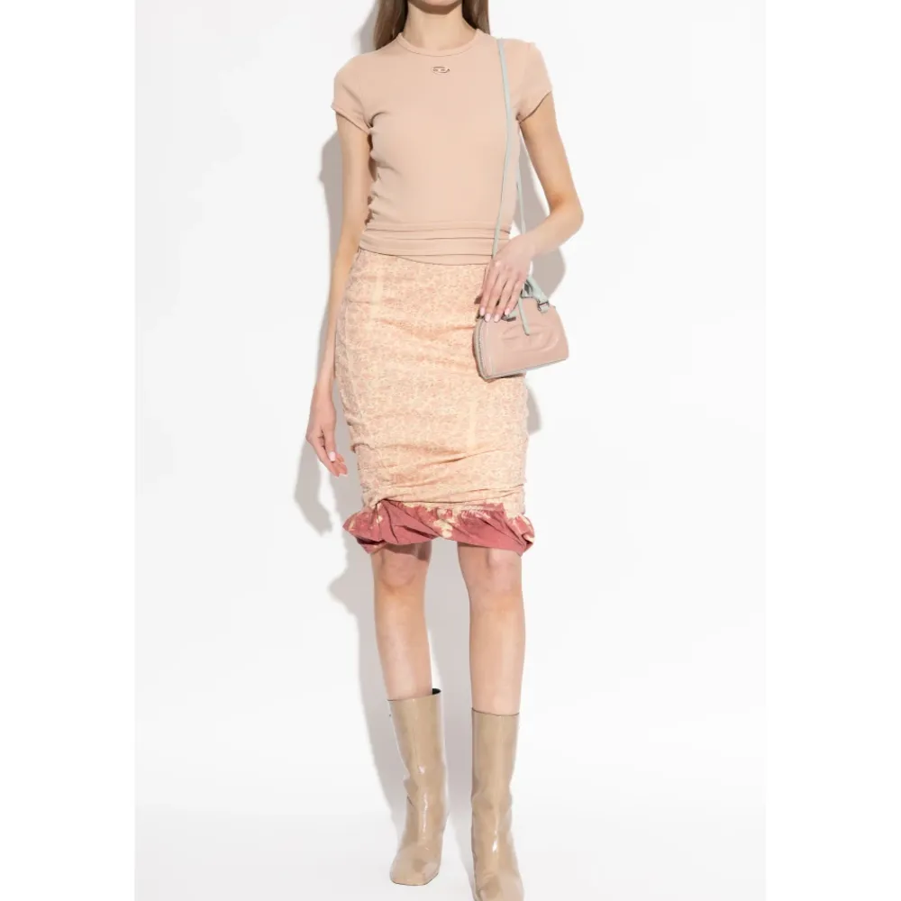 Nederdele^Diesel O-PALE Skirt Beige