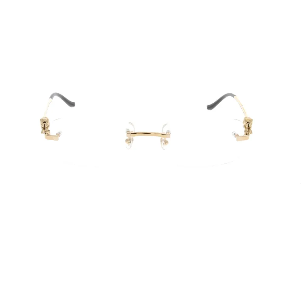 Briller<Cartier Optical Frame Gul