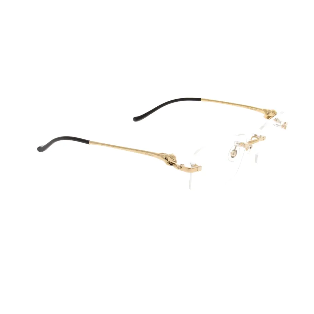 Briller<Cartier Optical Frame Gul