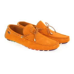 Sejlersko<PS By Paul Smith Ruskind Klassiske Mokkasiner Sko Orange