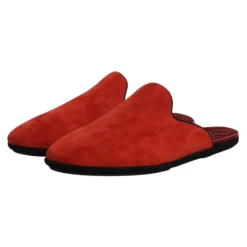 Hjemmesko<Dolce & Gabbana Ruskind Slides Flade Sko Orange