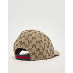 Huer & Kasketter<Gucci Original GG Canvas Baseball Hat Beige
