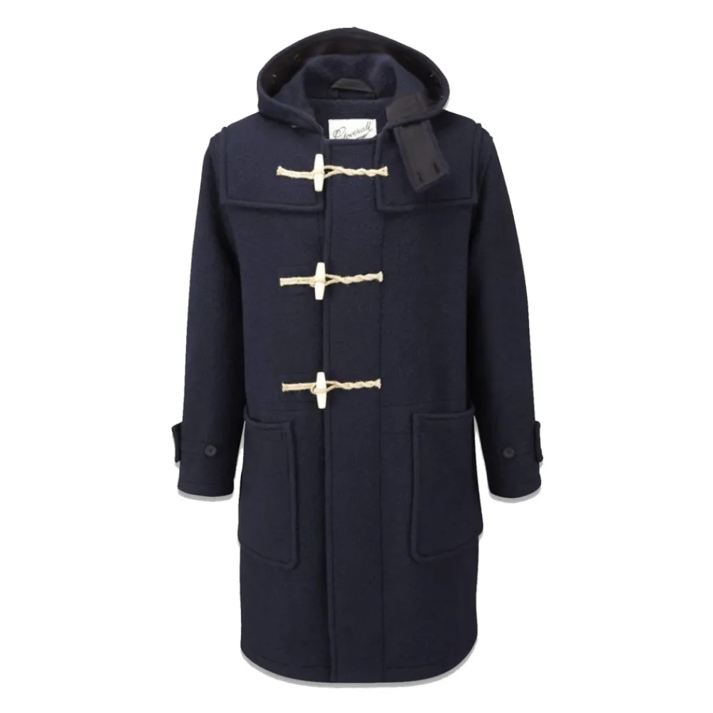 Frakker^Gloverall Original Monty Duffle Coat Blå