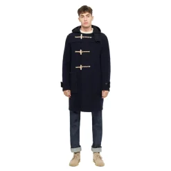 Frakker^Gloverall Original Monty Duffle Coat Blå