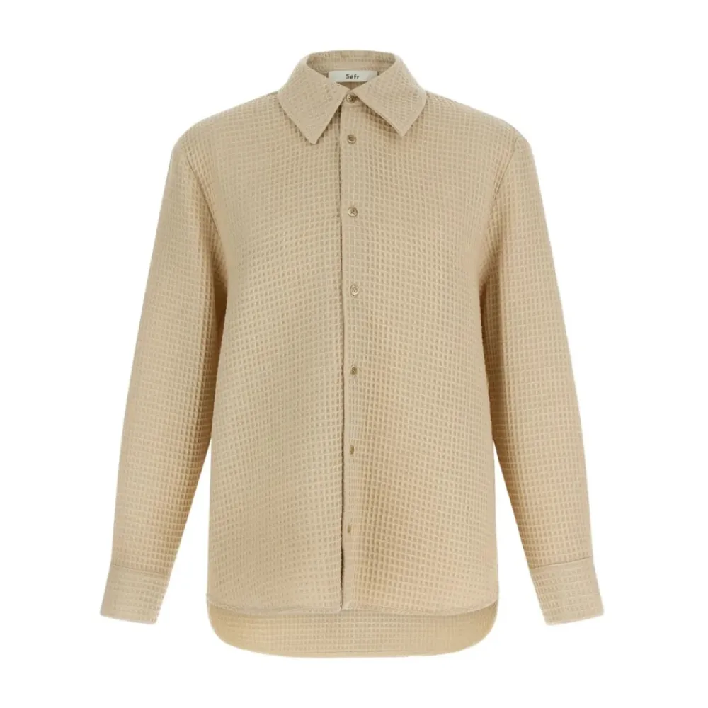 Skjorter^Séfr Oseary Shirt Beige