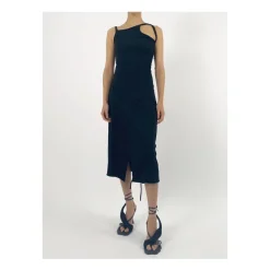 Kjoler^OTTOLINGER Otto Multi-Strap Cotton Slip-Dress Sort