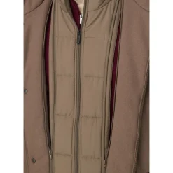 Frakker<Boggi Milano Out Wool Blend Parka Brun