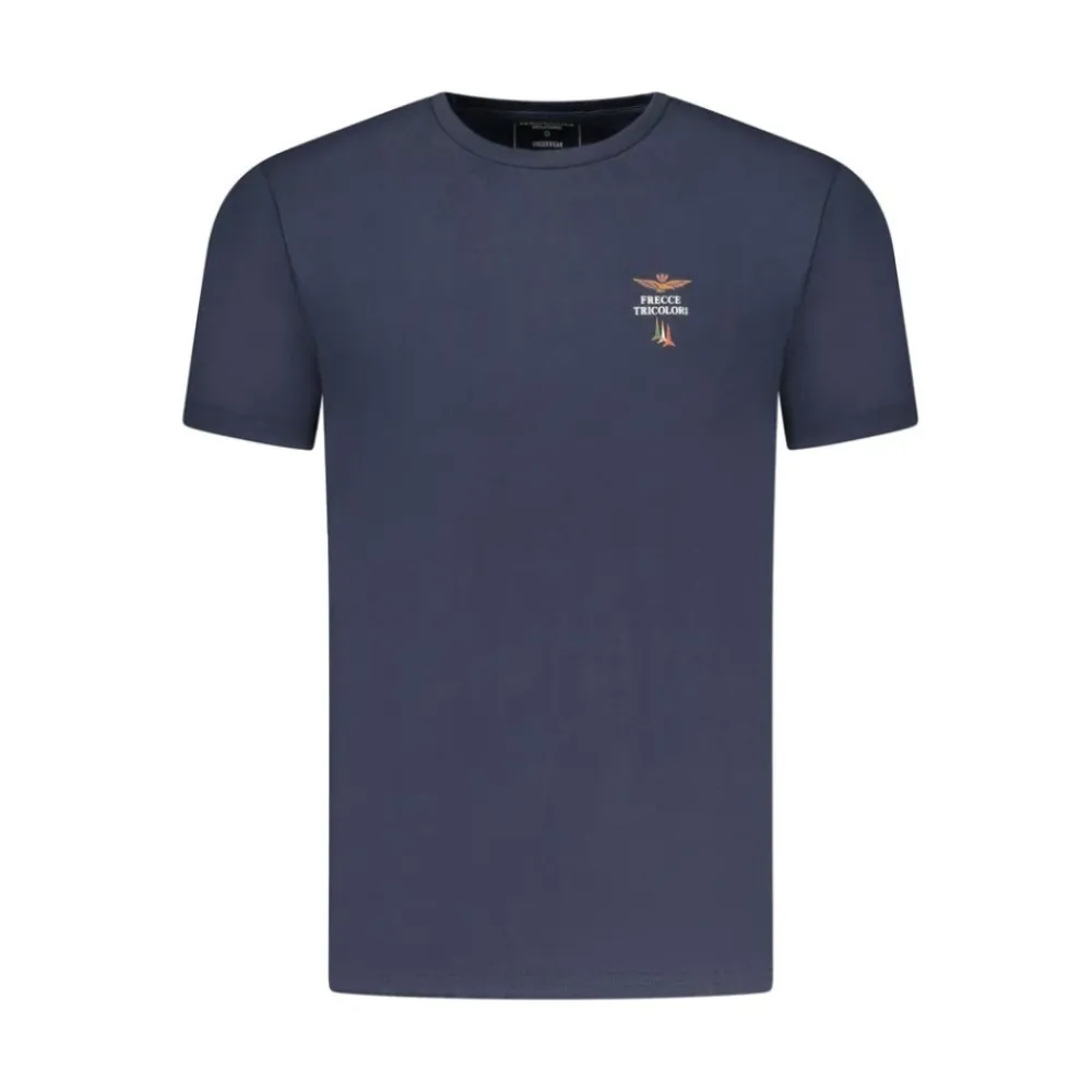 T-Shirts^Aeronautica Militare Outdoor T-Shirt Blå