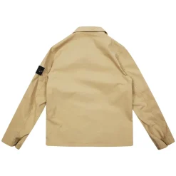 Jakker<Stone Island Overshirt Cotone Beige