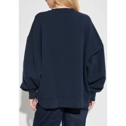 Sweatshirts|Striktrøjer & Sweatere<ROTATE Birger Christensen Oversize Sweatshirt Blå