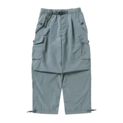 Bukser^And Wander Oversized Cargo Bukser Ripstop Stof Blå