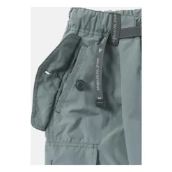 Bukser^And Wander Oversized Cargo Bukser Ripstop Stof Blå