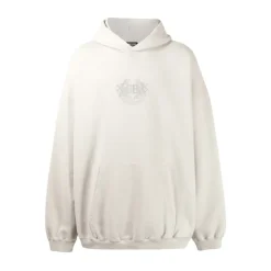 Trøjer^Balenciaga Oversized Hoodie Beige