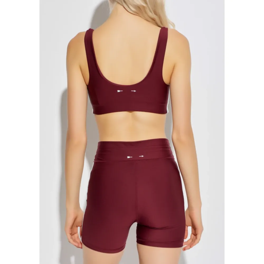 T-Shirts & Toppe<The Upside Oxford Harley Scoop Bra Rød