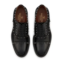 Snøresko<Valentino Garavani Oxford Snøresko Sort