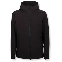 Skaljakker^Woolrich Pacific Soft Shell Jakke Sort