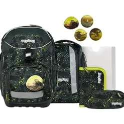 Tasker^Ergobag Pack Set Zaino Portapenne Ergonomico Harvest Grøn