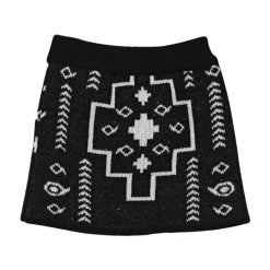 Kjoler & Nederdele^Marcelo Burlon Paillettes Skirt Sort