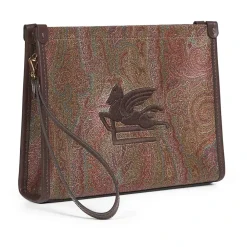 Clutch^Etro Paisley Clutch Brun