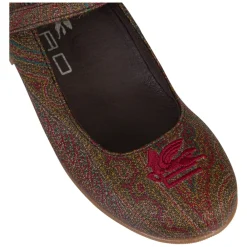 Ballerinasko^Etro Paisley Jacquard Ballerinasko Brun