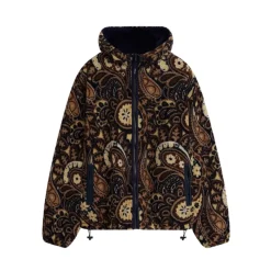 Fleece^Drole de Monsieur Paisley Polar Jakke Brun
