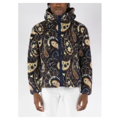 Fleece^Drole de Monsieur Paisley Polar Jakke Brun