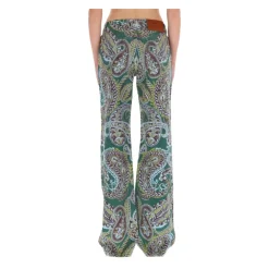 Bukser^Etro Paisley Print Flare Bukser Multifarvet