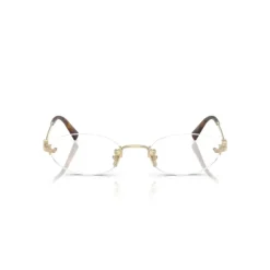 Briller^Miu Miu Pale Gold Briller Stel Solbriller Gul