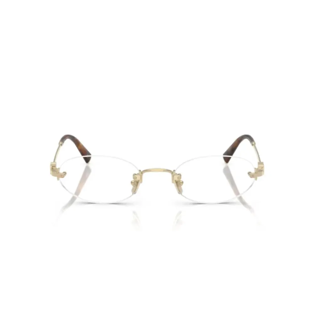 Briller^Miu Miu Pale Gold Briller Stel Solbriller Gul
