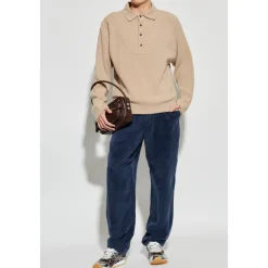 Strik^Jacquemus Pallone Vareuse-Style Strik Beige