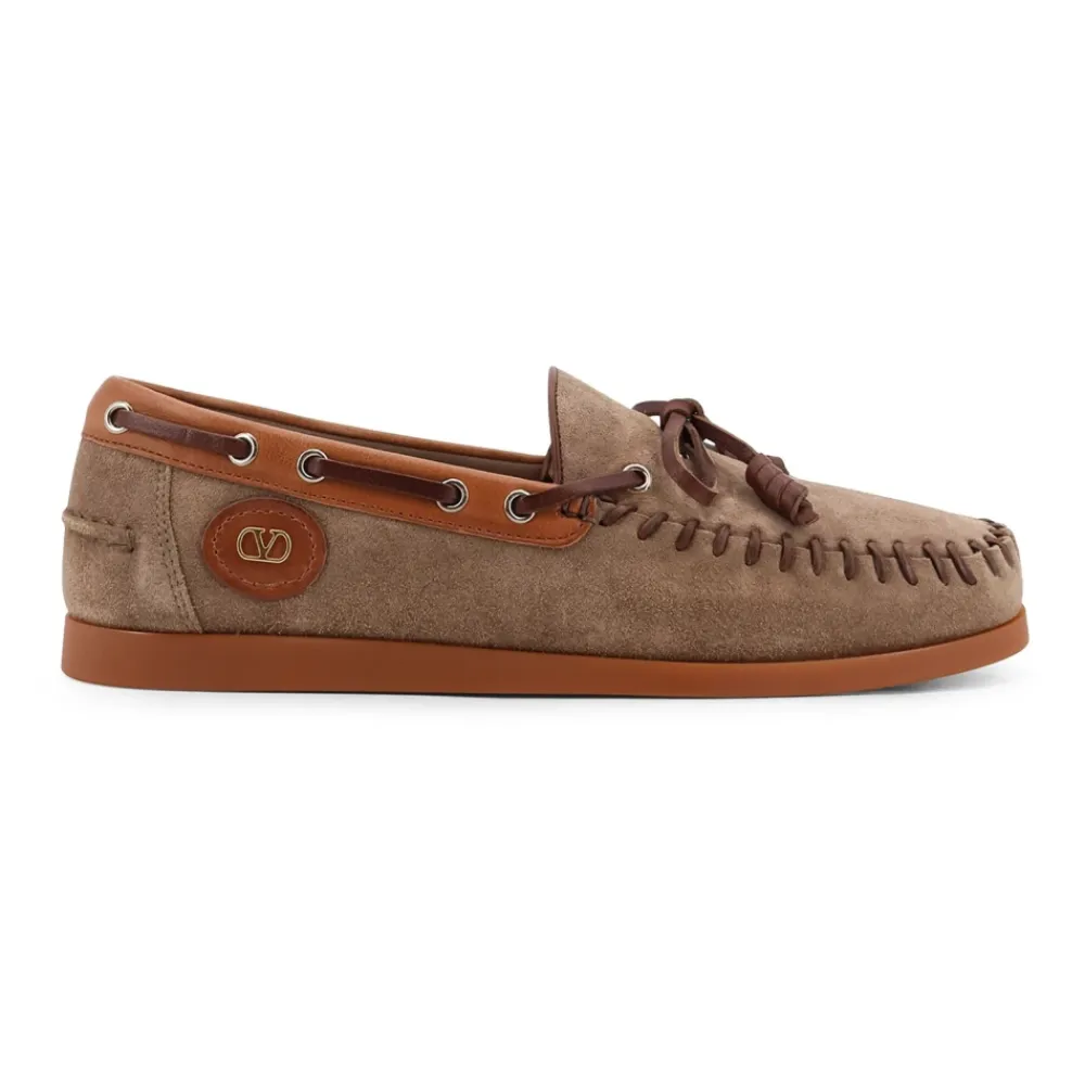 Sejlersko<Valentino Garavani Palm Avenue Moccasins Brun