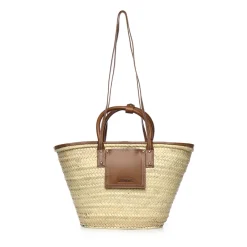 Håndtasker^Jacquemus Palm-leaf Håndtaske Brun