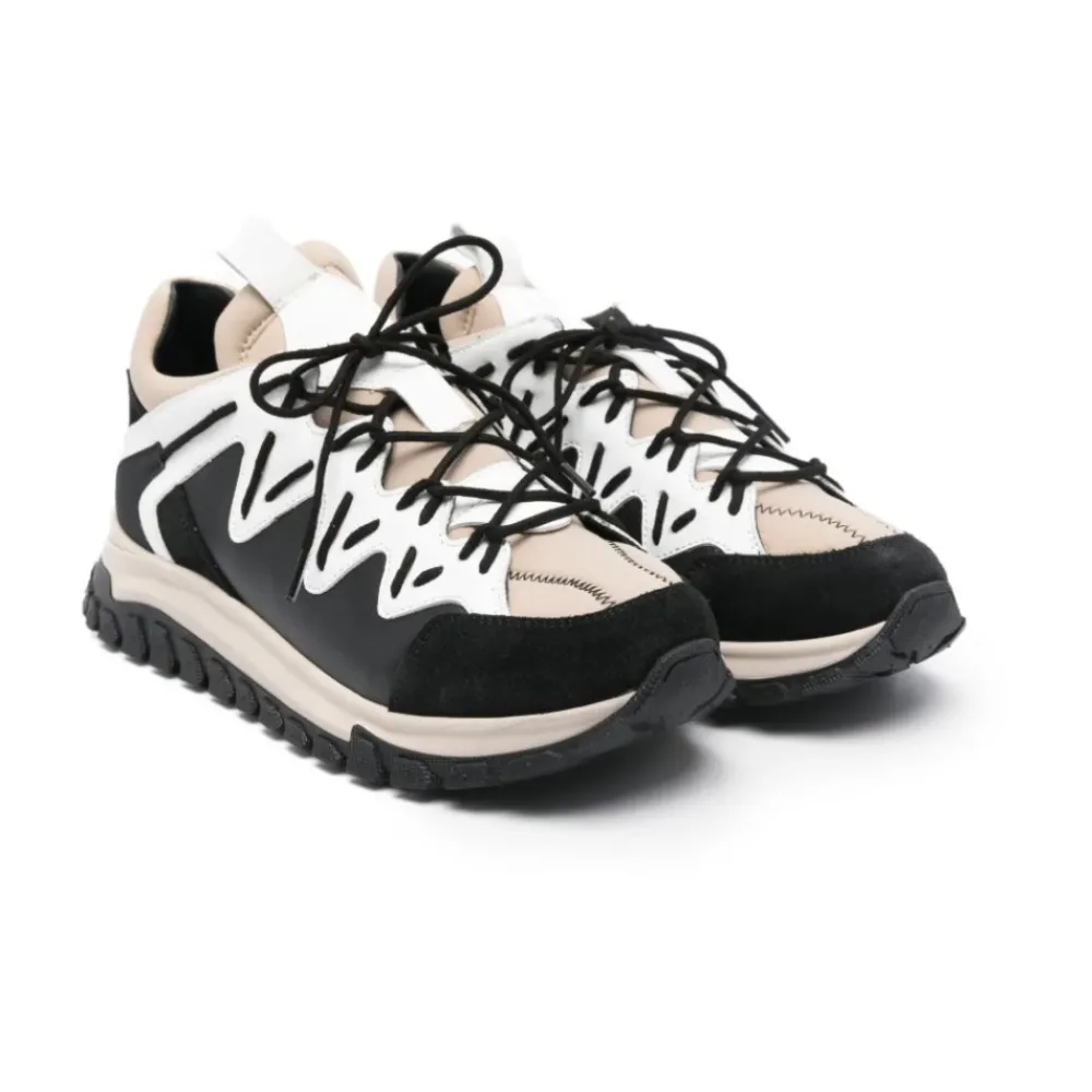 Sportssko<Marni Panelled Sneakers Multifarvet