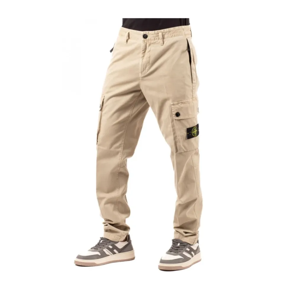 Bukser<Stone Island Pantalone Beige