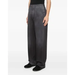 Bukser^Maison Margiela Pantaloni con tasche applicate Sort
