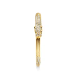 Smykker^Nialaya Panther Cuff Bangle Gul