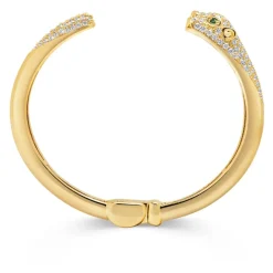 Smykker^Nialaya Panther Cuff Bangle Gul