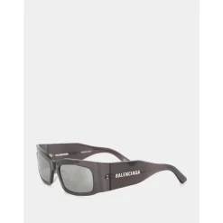 Solbriller<Balenciaga Paper rektangulære solbriller Grå