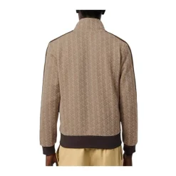 Træningsjakker<Lacoste Paris Zip-Up Jacquard Track Jacket Beige
