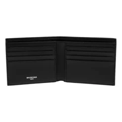Punge & Kortholder<Balenciaga Passport Square Folded Wallet Grå