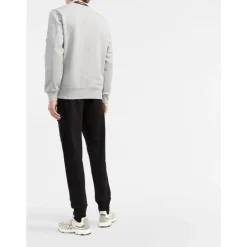 Trøjer|Sweatshirts^C.P. Company Patch Cotton Sweatshirt Grå