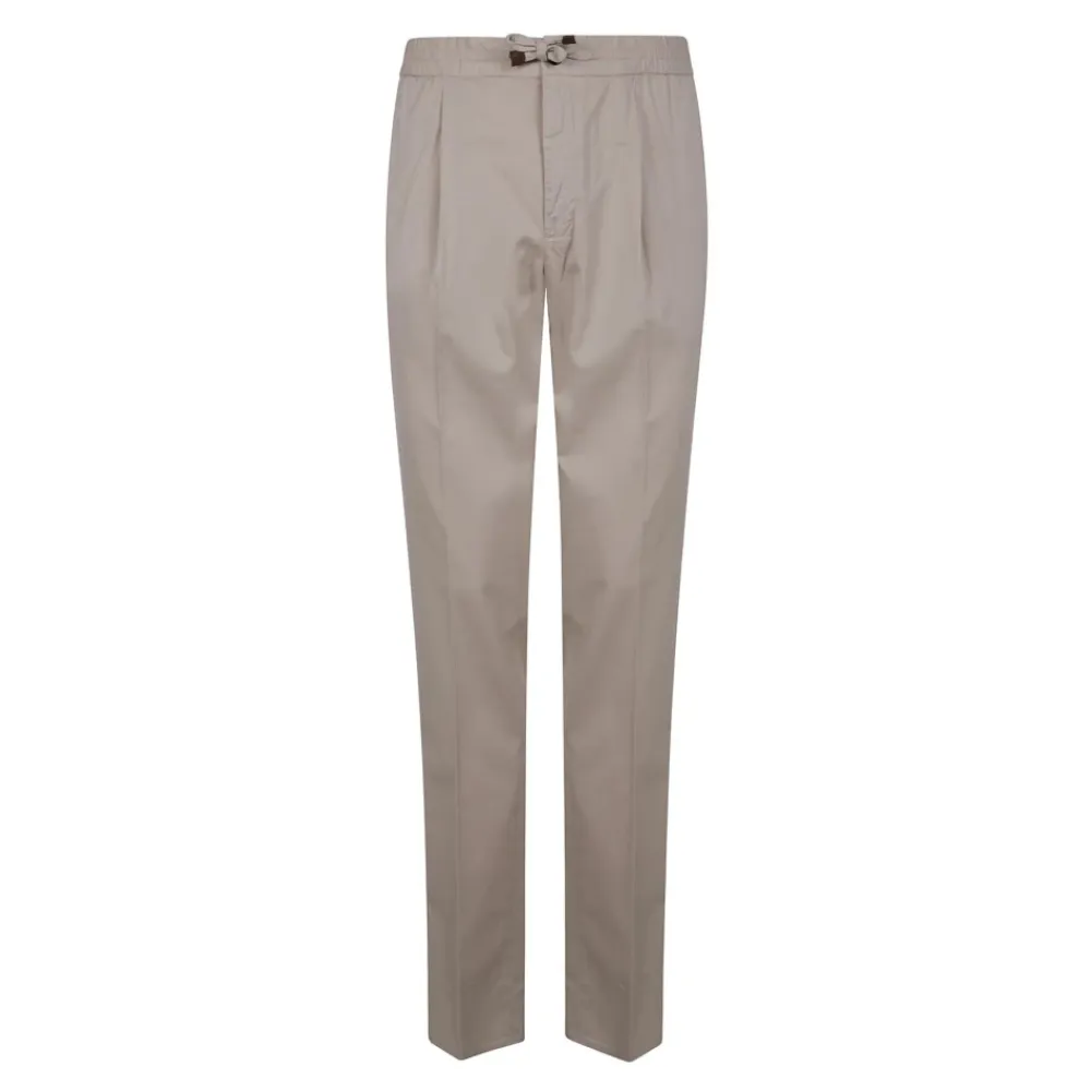 Bukser^Incotex Pattern 54 Casual Trousers Beige