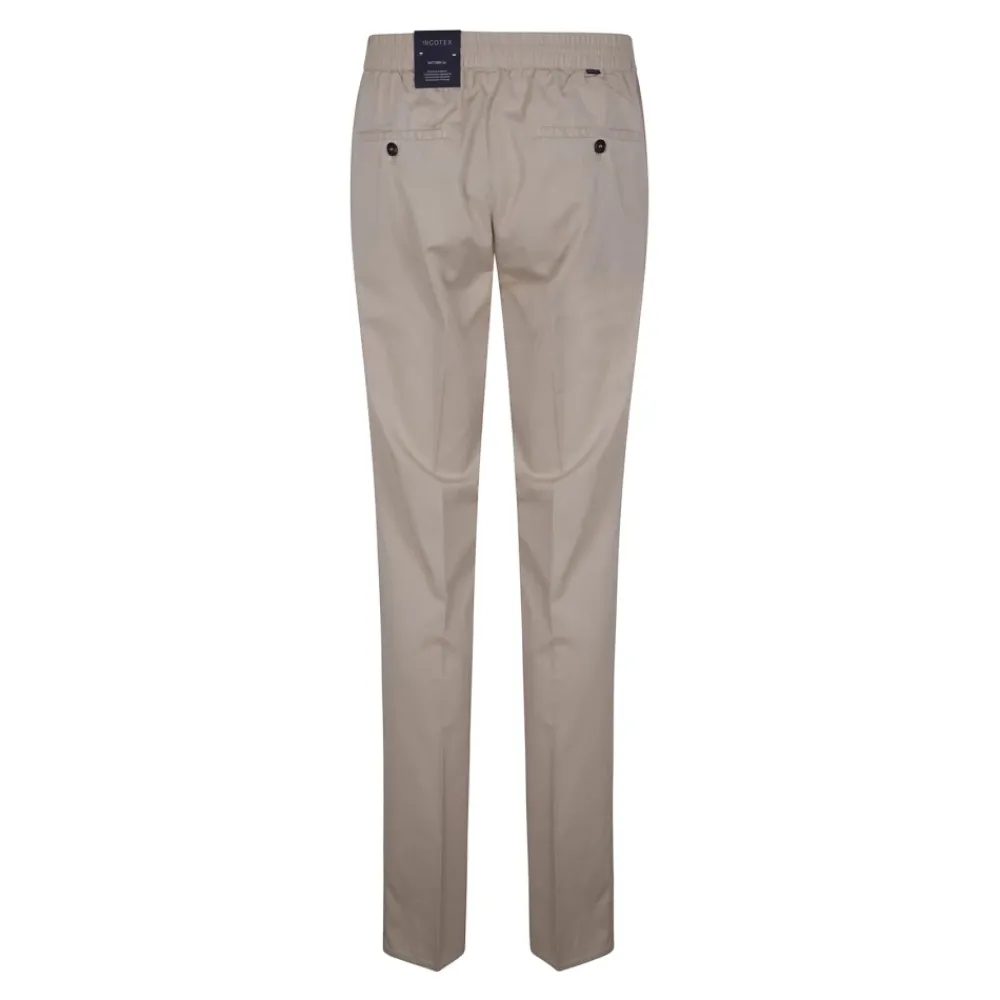 Bukser^Incotex Pattern 54 Casual Trousers Beige