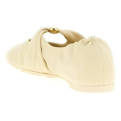 Ballerina Sko<Loewe Pebble Soft Ballet Flat Gul
