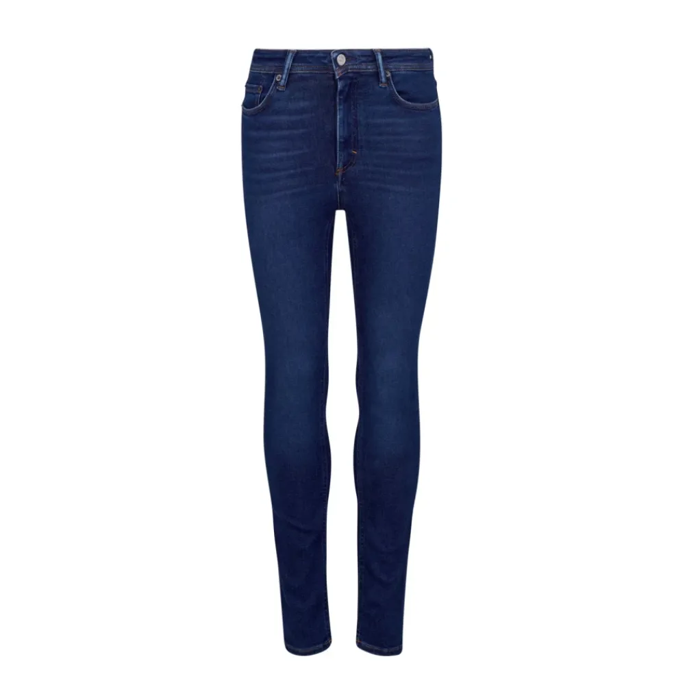 Jeans^Acne Studios Peg Skinny Jeans Blå