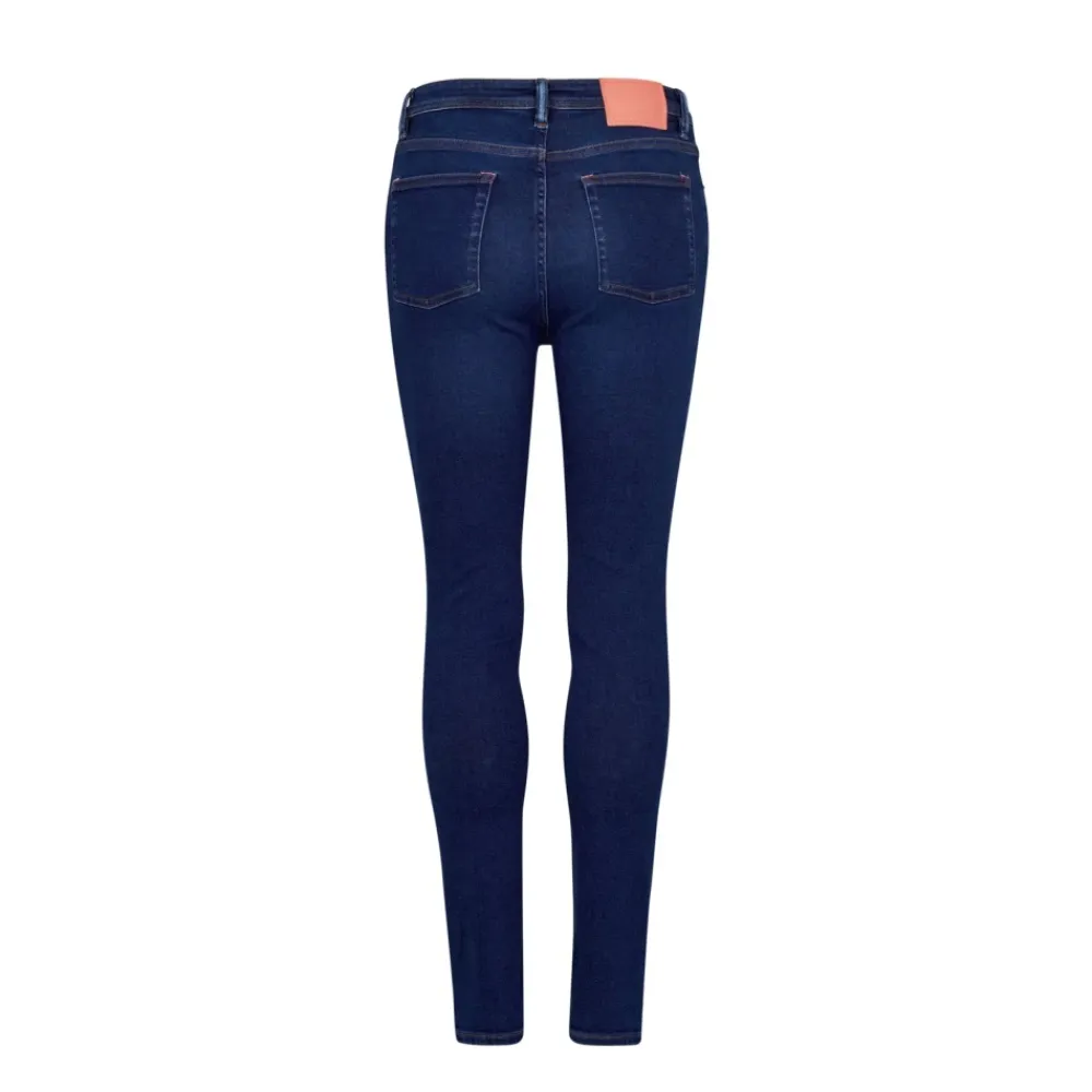 Jeans^Acne Studios Peg Skinny Jeans Blå