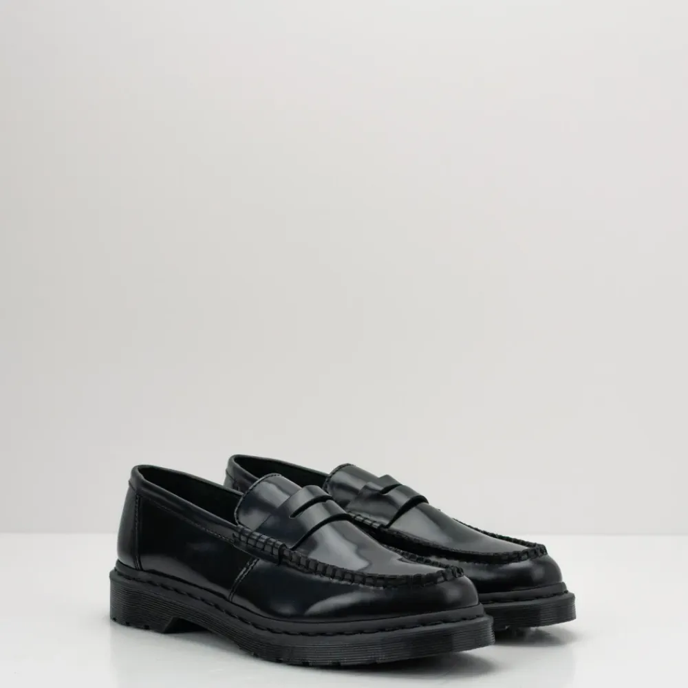 Loafers<Dr. Martens Penton Polished Smooth 25015001 Sort