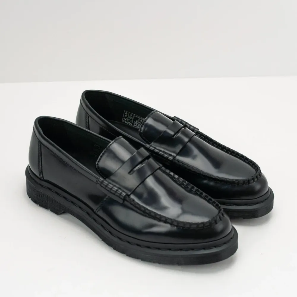 Loafers<Dr. Martens Penton Polished Smooth 25015001 Sort