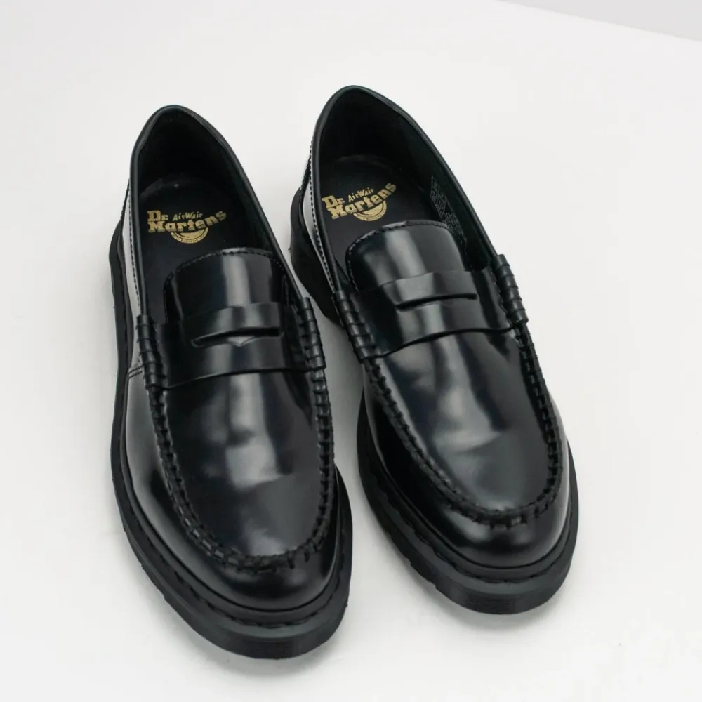 Loafers<Dr. Martens Penton Polished Smooth 25015001 Sort