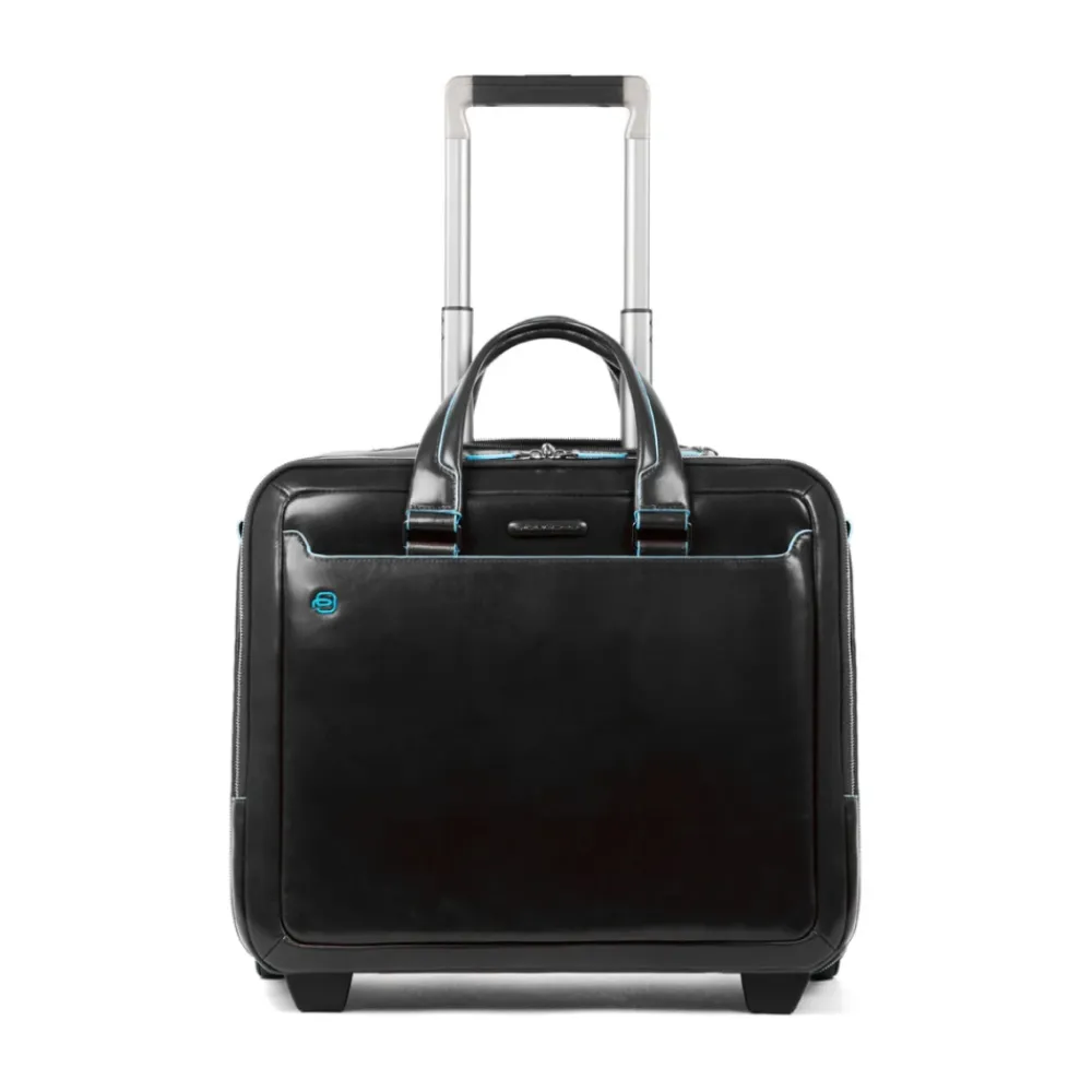 Kufferter^Piquadro Personalizzabile pilot bag 15,6 Sort